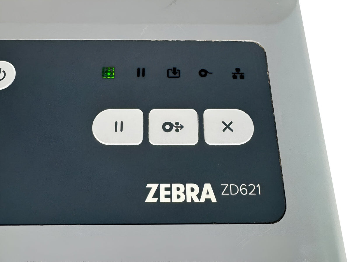 Zebra ZD621 Thermal Transfer Label Printer 300 dpi USB Ethernet Bluetooth