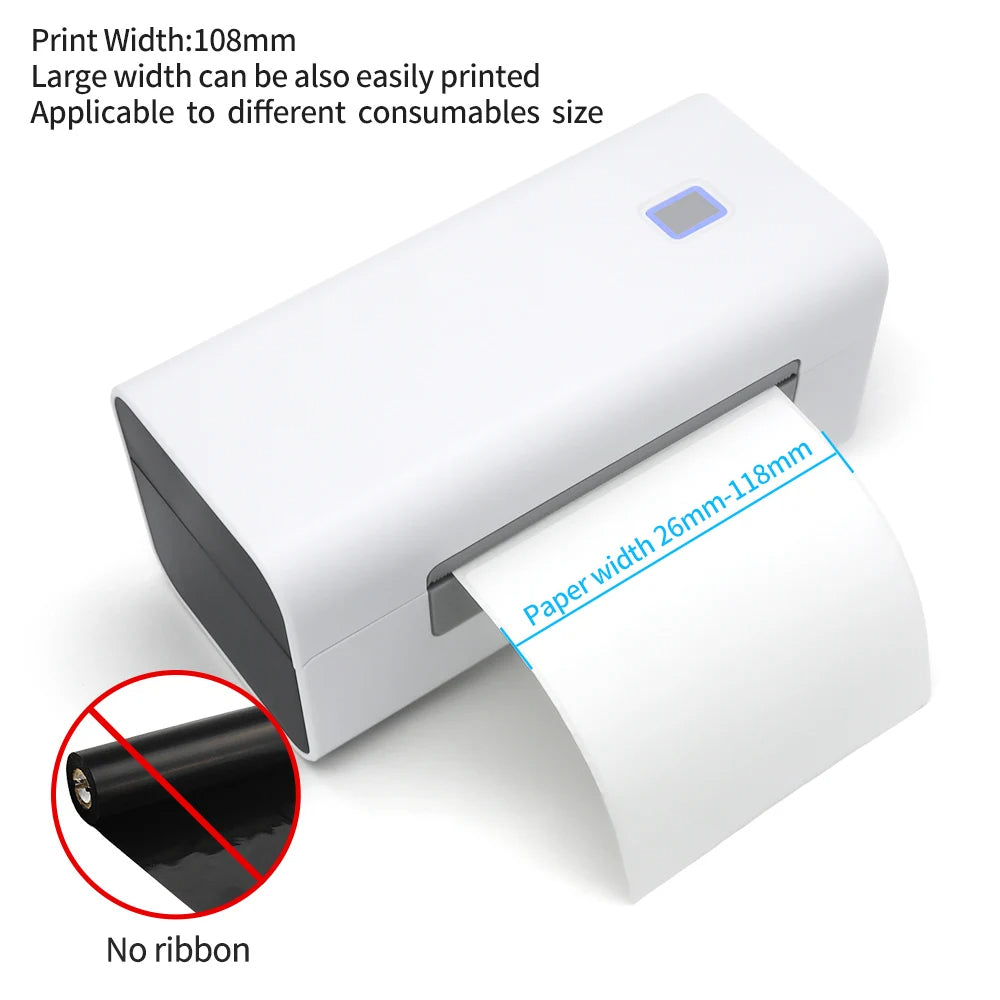 Direct Thermal Label Printer Portable Desktop Evri, Royal mail, DPD, DHL Printer