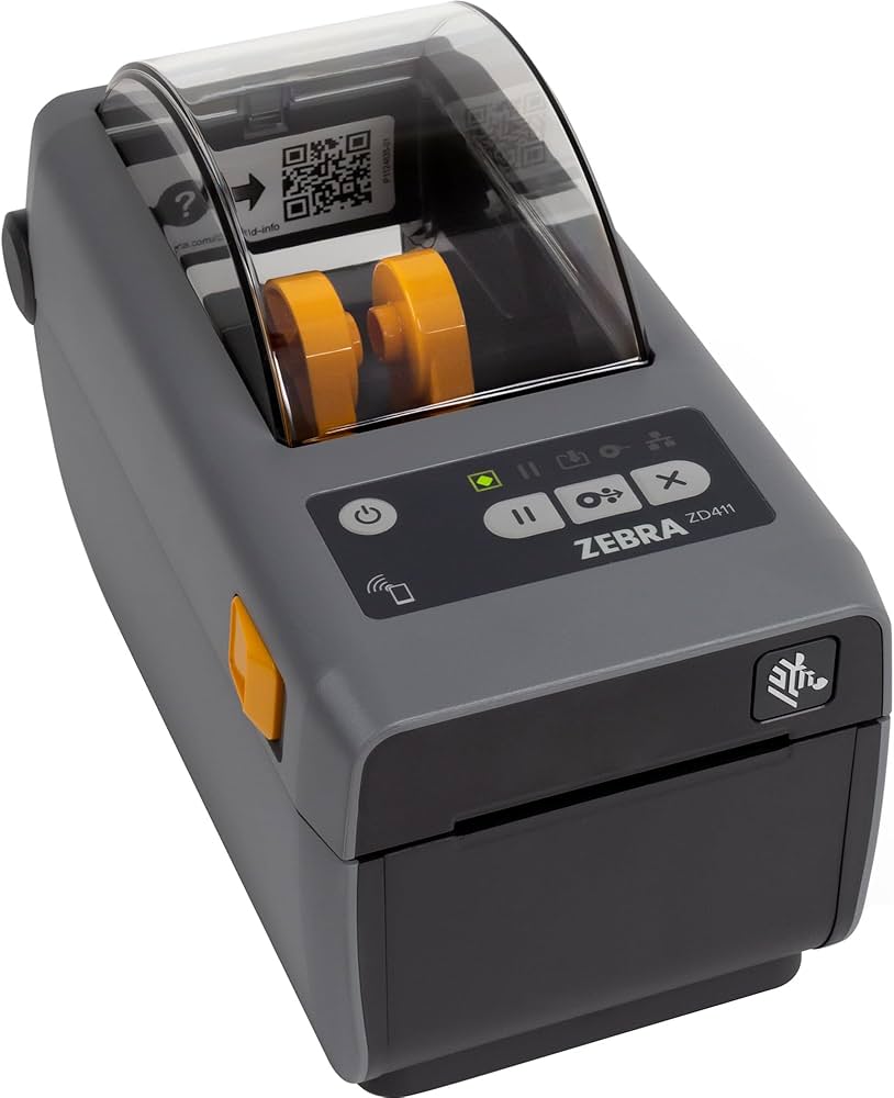 Zebra ZD411 label printer Direct thermal 203 x 203 DPI 152 mm/sec Wired & Wireless Ethernet LAN Bluetooth