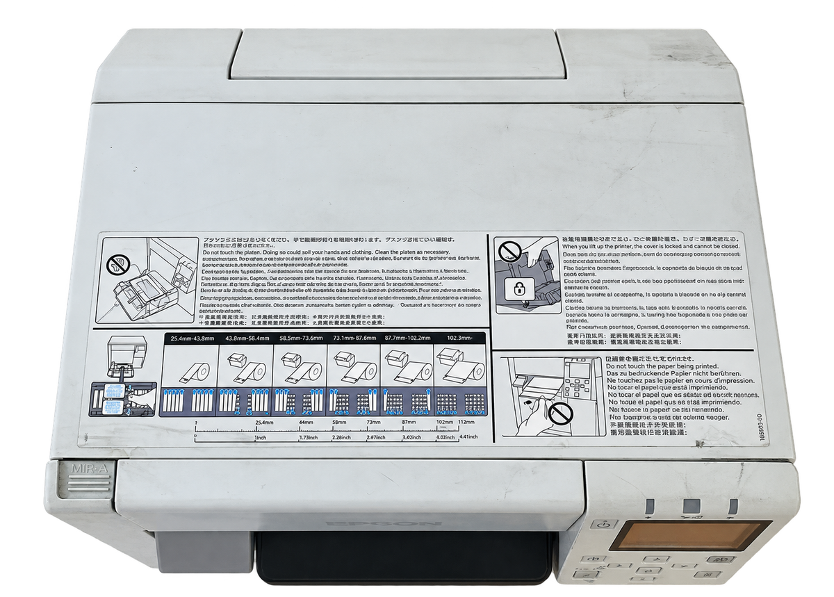 Epson ColorWorks C4000u Glossy Label Printer – Tested Working, Ink-Stained