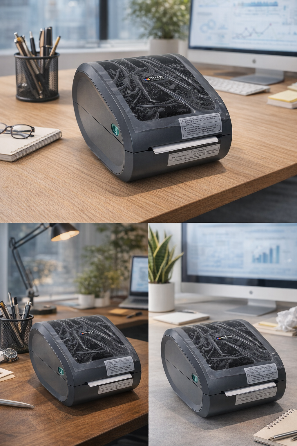 4x6 Thermal Label Printer Bluetooth Shipping Printer for iOS Android UK InkEdge