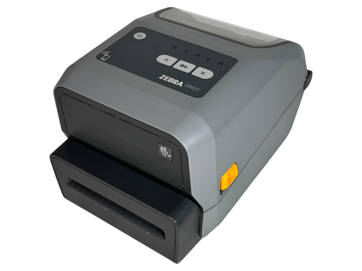 Zebra ZD621 Thermal Transfer Label Printer 300 dpi Cutter USB Ethernet Bluetooth