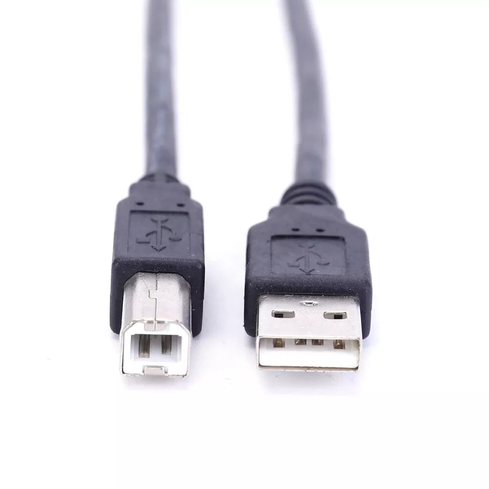 USB Printer Cable A B 2.0 Lead Wire For Zebra Hp Epson Canon Dymo Kodak