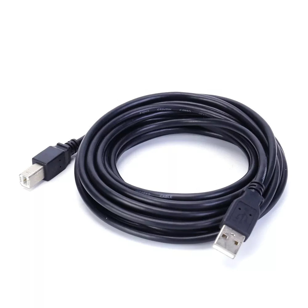 USB Printer Cable A B 2.0 Lead Wire For Zebra Hp Epson Canon Dymo Kodak