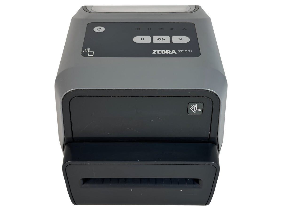 Zebra ZD621 Thermal Transfer Label Printer 300 dpi Cutter USB Ethernet Bluetooth
