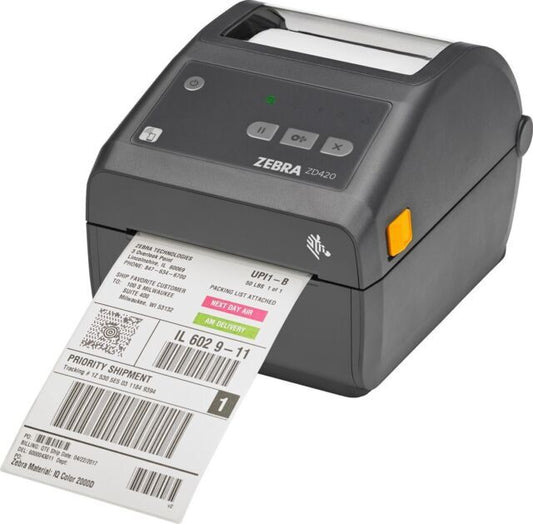 Zebra ZD420 203dpi 4" USB Direct Thermal Desktop Printer RoyalMail UPS Fedex DHL