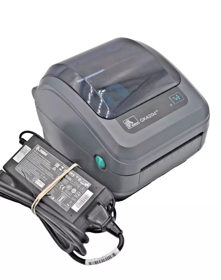 Zebra GK420D Thermodirekt-Desktop-Etikettendrucker, 12 Monate Garantie